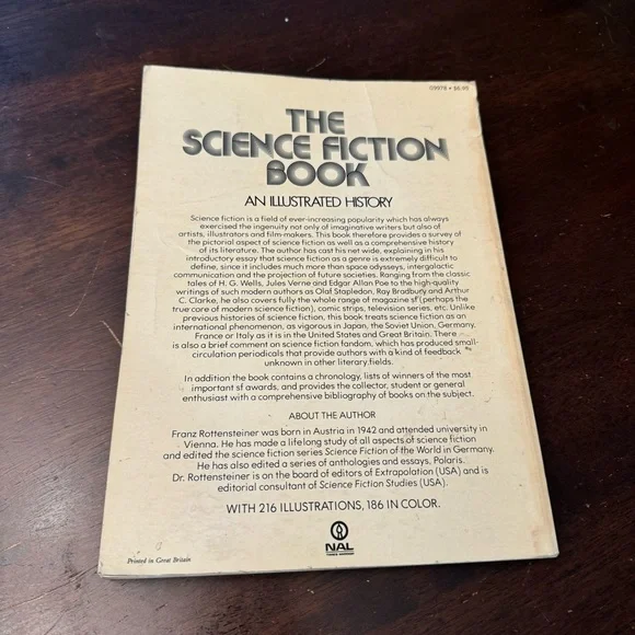 The Science Fiction Book: An Illustrated History Franz Rottensteiner 1975 - Picture 12 of 16